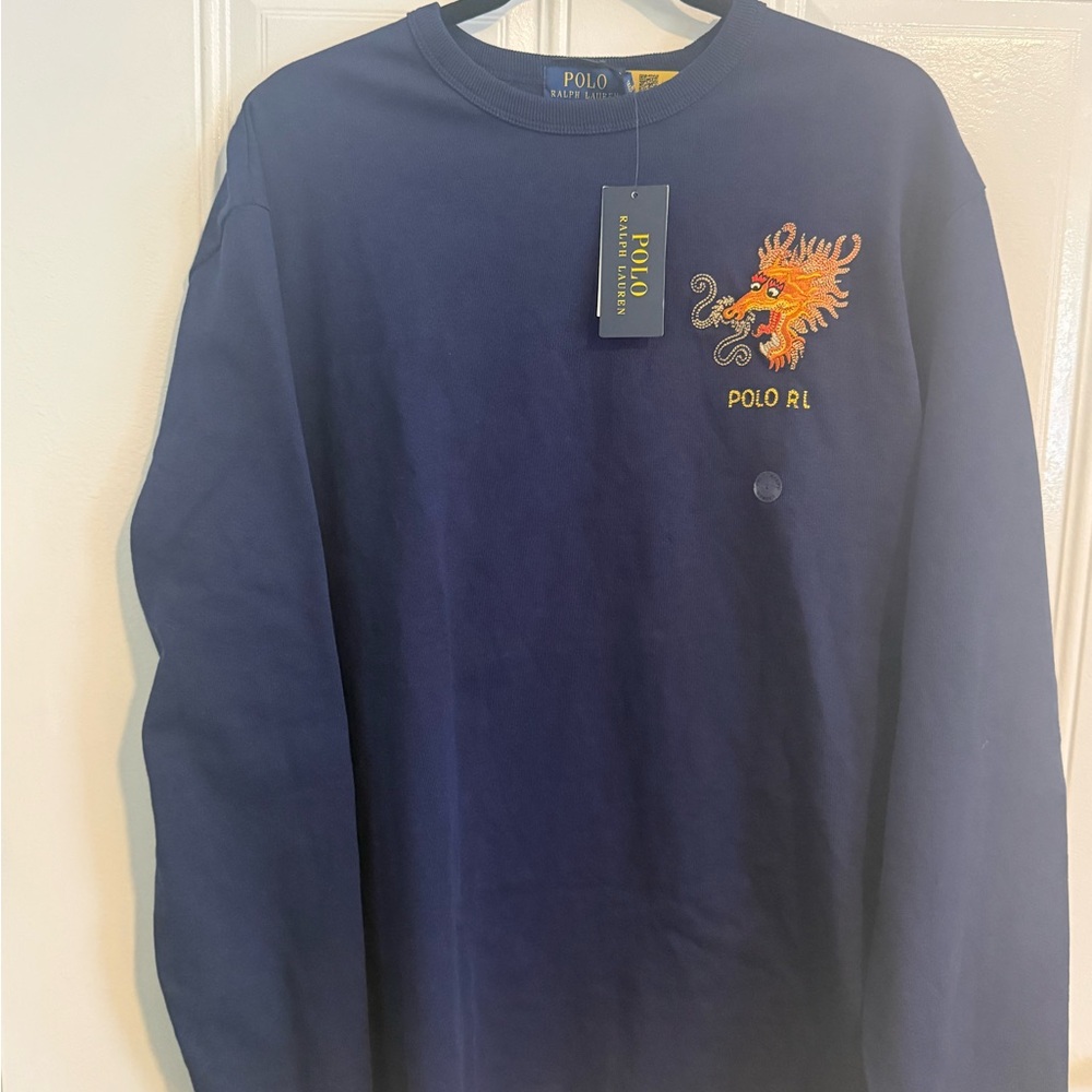 Men’s Polo  Ralph Lauren Lunar Year of the Dragon NWT size L crewneck T-shirt!